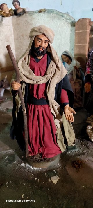 Presepe artigianale completo