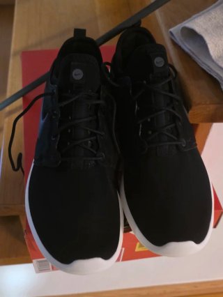 Zapatillas Nike Roshe Two Negras Blancas