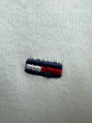 Polo Tommy Hilfiger Talla L Blanco