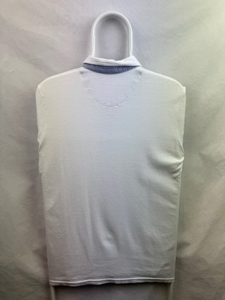 Polo Tommy Hilfiger Talla L Blanco