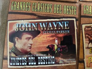 Ocho dvd grandes clásicos del oeste