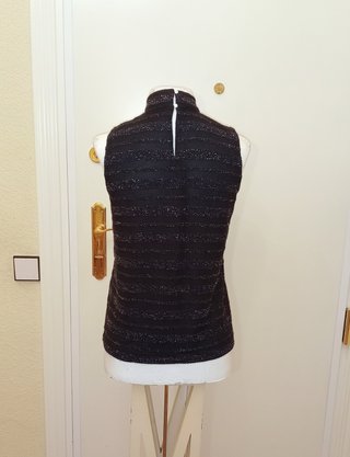 Blusa Esprit sin mangas con brillos