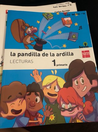 Libro La Pandilla Ardilla 1 primaria