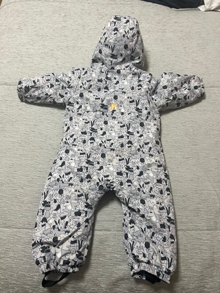 Mono de nieve infantil estampado, 18 meses, 76-81