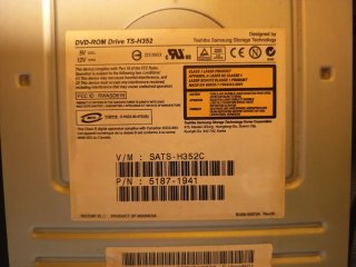 Lector + lector/grabdor CD/DVD LG + Lector tarjeta