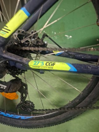 Bicicleta de Montaña Btwin Azul