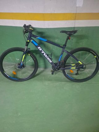 Bicicleta de Montaña Btwin Azul