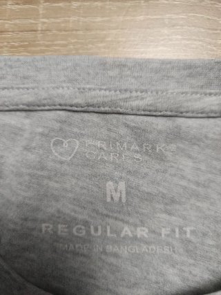 Camiseta gris Primark talla M