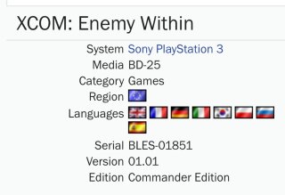 XCOM: Enemy Within - Commander Edition -  PS3 🇪🇦