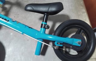 Bicicleta de aprendizaje B'TWIN azul