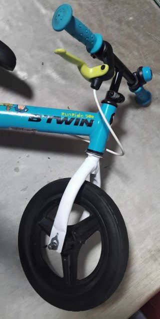 Bicicleta de aprendizaje B'TWIN azul