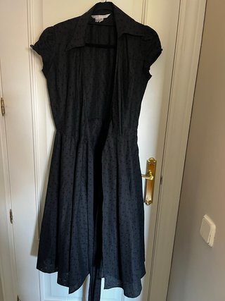 Vestido negro estilo años 60