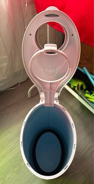 Cubo basura pañalero Ubbi acero