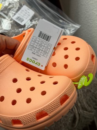Crocs Naranja Pastel Talla 42-43