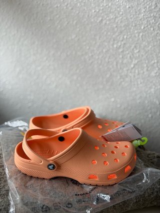 Crocs Naranja Pastel Talla 42-43