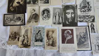 Colección 30 Estampas Religiosas Antiguas