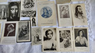 Colección 30 Estampas Religiosas Antiguas