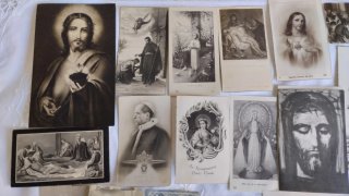 Colección 30 Estampas Religiosas Antiguas
