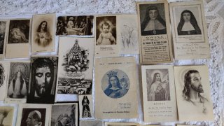Colección 30 Estampas Religiosas Antiguas