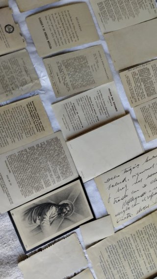 Colección 30 Estampas Religiosas Antiguas
