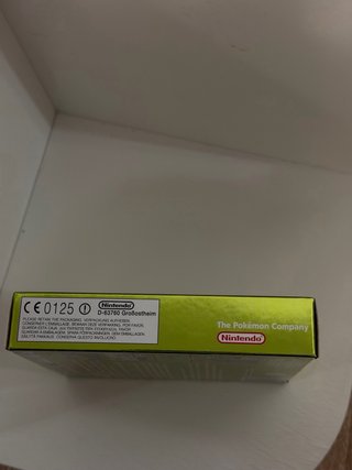 Pokémon Verde Hoja cartucho y caja Original