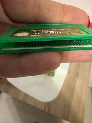 Pokémon Verde Hoja cartucho y caja Original