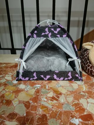 Cama/cueva para cobaya o conejo