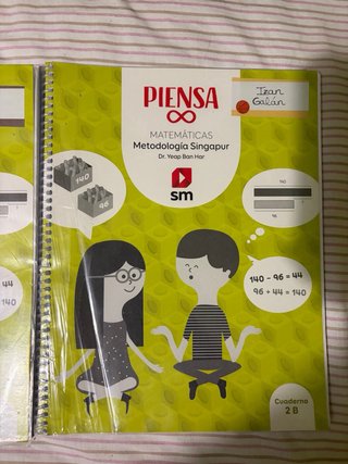 Matemáticas Piensa ∞ : metodología Singapur