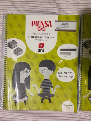 Matemáticas Piensa ∞ : metodología Singapur