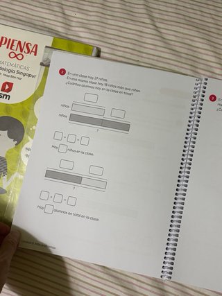 Matemáticas Piensa ∞ : metodología Singapur