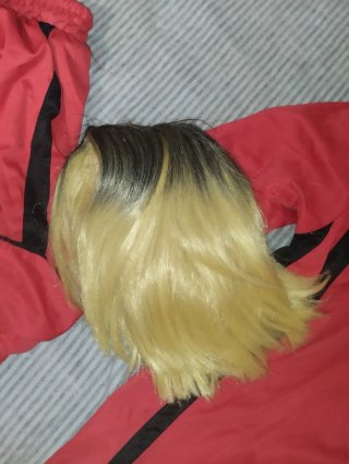 Cosplay Kenma Negro y Rojo Talla Única