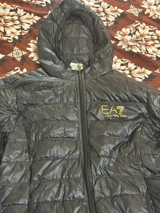 EA7 Emporio Armani Chaqueta de Plumas Negra