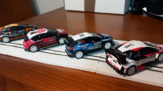 Scalextric Ninco WRC 1:43.oferta lote 4 coches