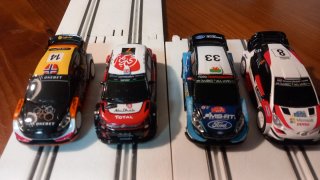 Scalextric Ninco WRC 1:43.oferta lote 4 coches