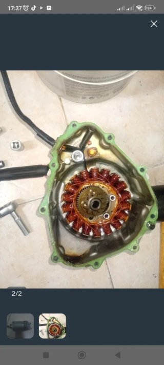 Alternador y Tapa Honda CBR F4i