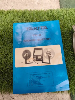 Editor y Visor Cine 8mm Takita TE-5 con caja