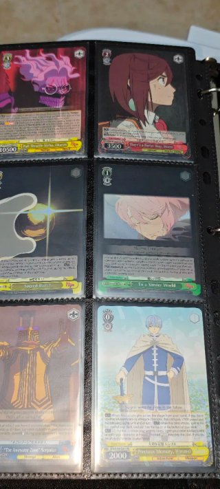Cartas TCG Weiss Schwarz