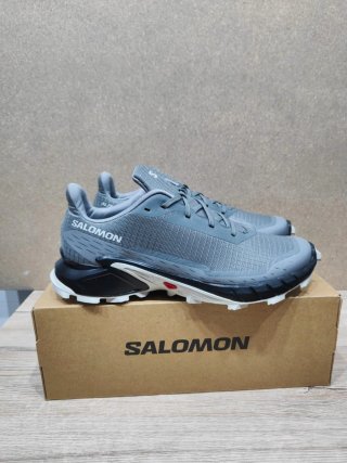 Salomon Alphacross 5 Gris Negro 43 1/3