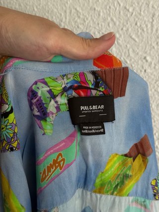 Camisa L/XL Hombre Hawaiana Estampada verano