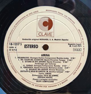 LP Amina - Mojamachis (Flamenco)