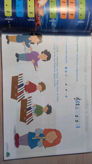 Libro de música MELODÍA 4 primaria Galinova