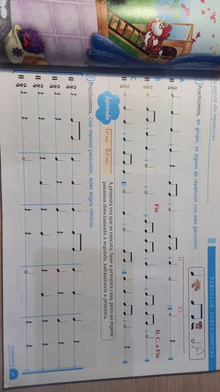 Libro de música MELODÍA 4 primaria Galinova