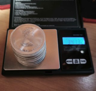 1,5 Onzas Canadá 10 Dólares
