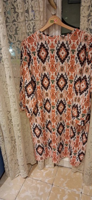 Vestido Largo Talla Grande Multicolor