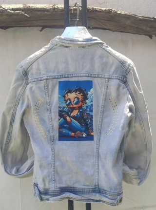 Chaqueta Vaquera Vintage Betty Boop