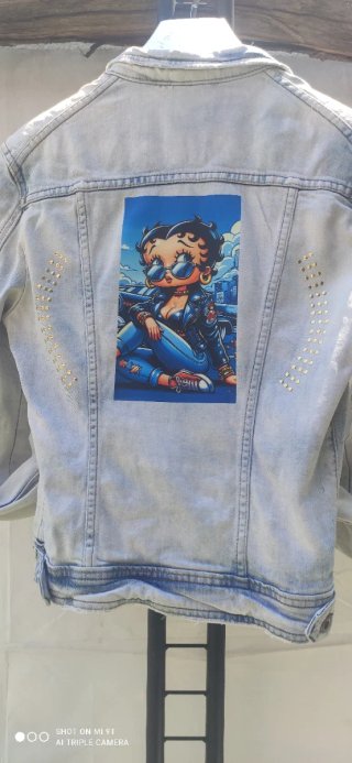 Chaqueta Vaquera Vintage Betty Boop