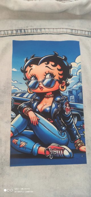 Chaqueta Vaquera Vintage Betty Boop