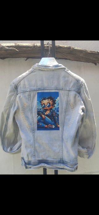 Chaqueta Vaquera Vintage Betty Boop