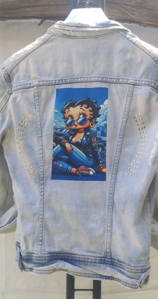 Chaqueta Vaquera Vintage Betty Boop