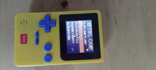 Consola de juegos Legami amarilla